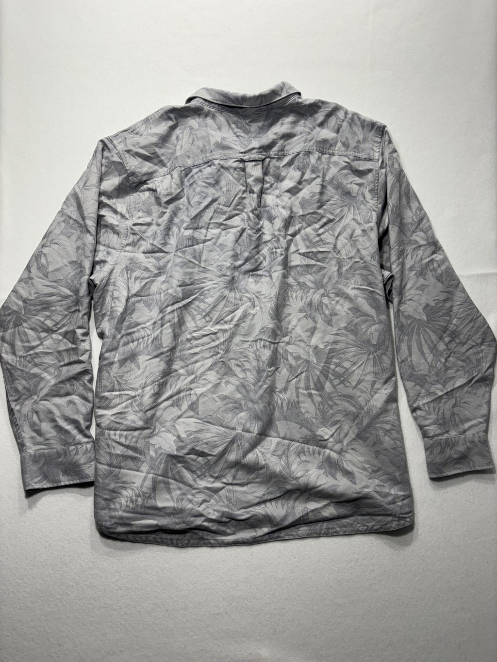 Tommy Bahama Shirt Mens 3XL Gray Canyon Beach Flannel Long Sleeve Button Up