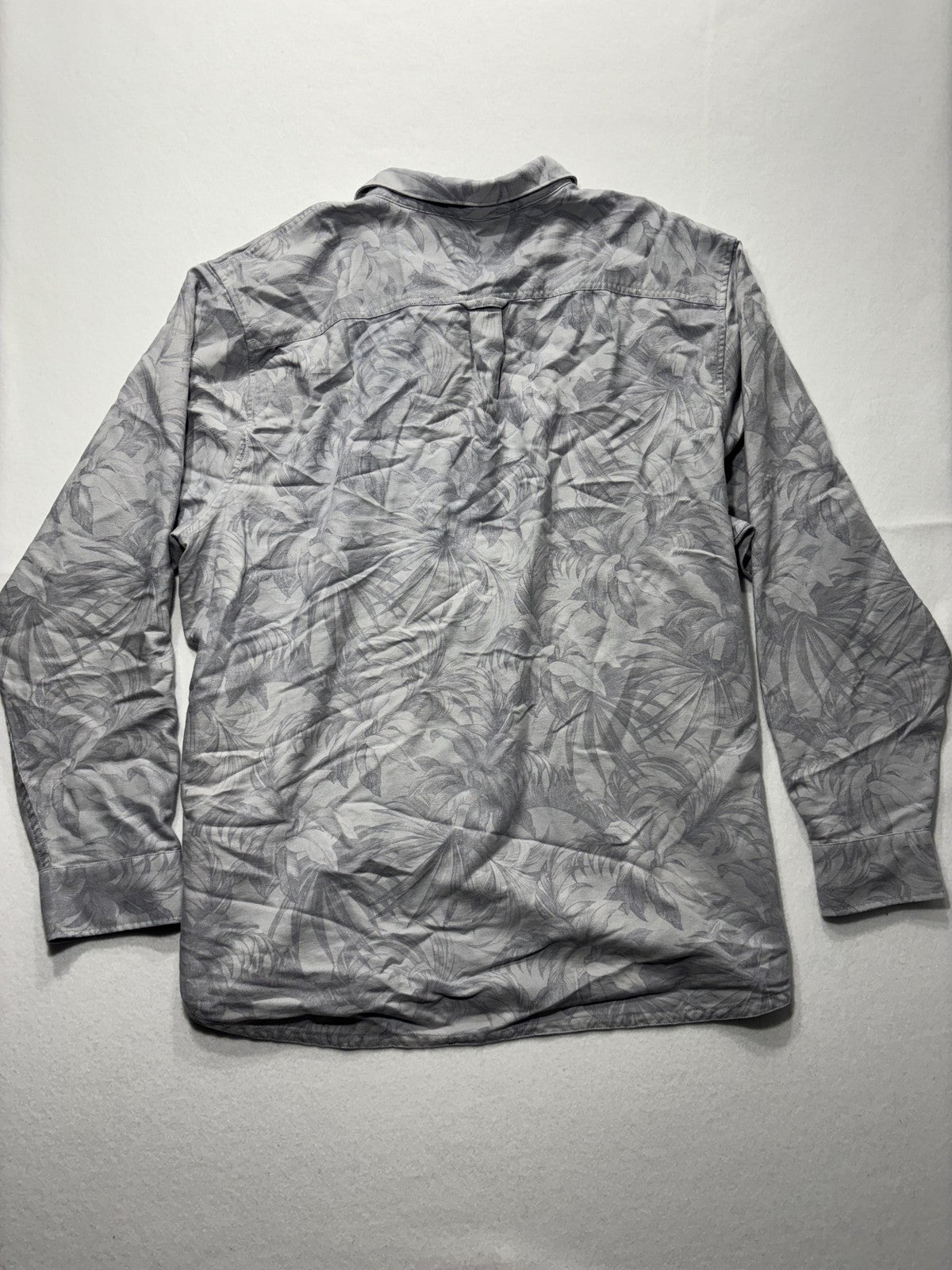 Tommy Bahama Shirt Mens 3XL Gray Canyon Beach Flannel Long Sleeve Button Up
