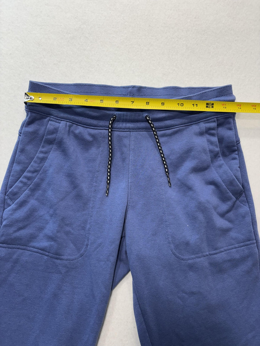Columbia Jogger Pants Womens XS Blue Knit Elastic Waist Pocket Cuffed Lounge