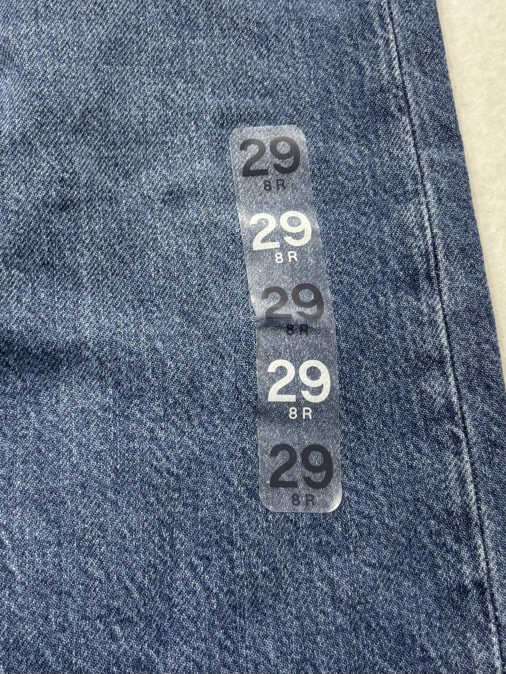 Gap Baggy Mid Rise Jeans Womens 8R Blue Medium Wash Wide Leg Distressed 29x29.5