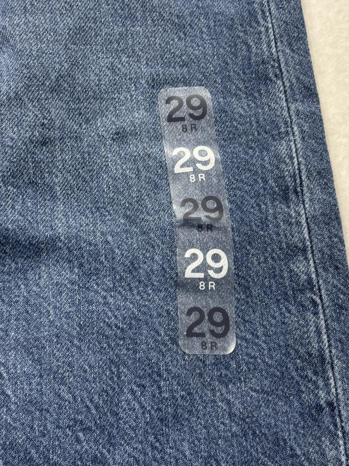 Gap Baggy Mid Rise Jeans Womens 8R Blue Medium Wash Wide Leg Distressed 29x29.5