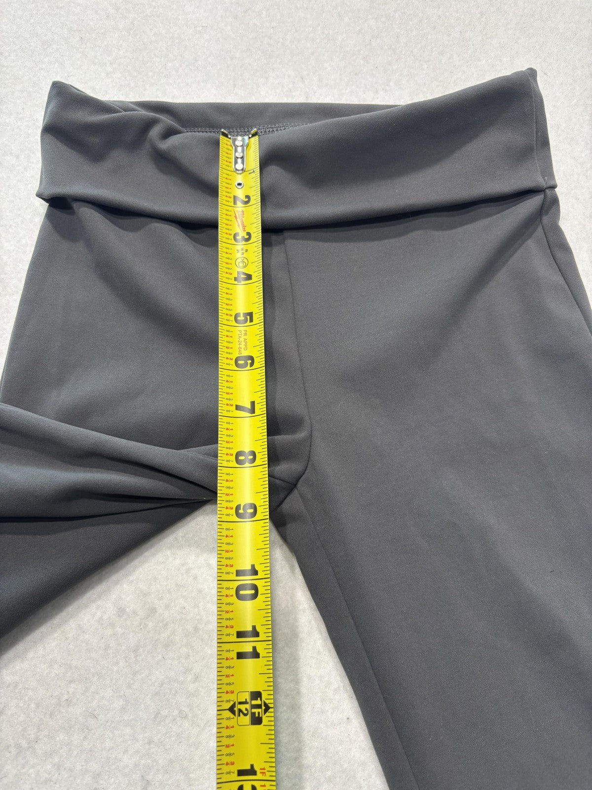 Art Class Leggings Girls 8 Gray Flare Foldover Waist Yoga Pants Athletic Stretch