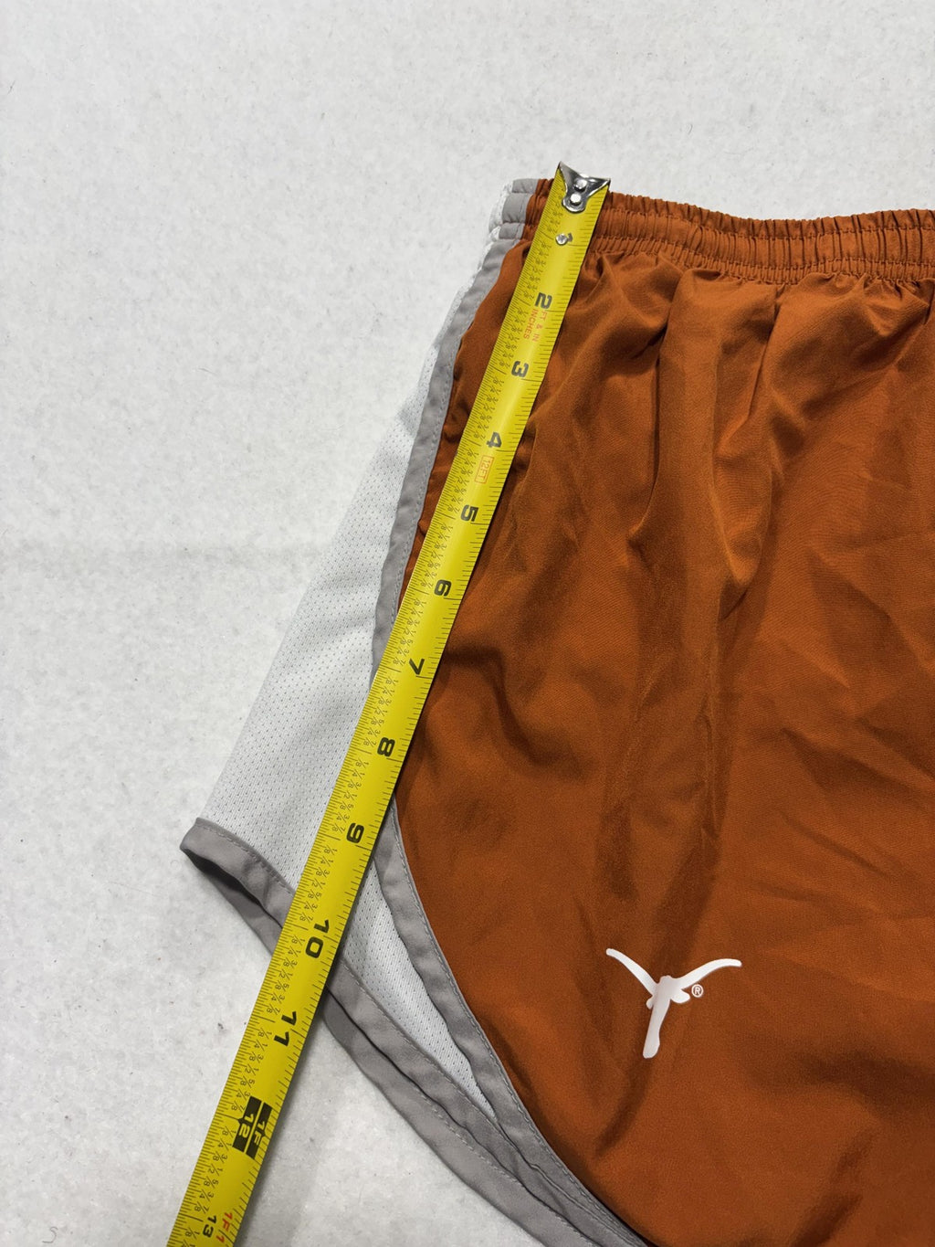 Texas Longhorns Shorts Womens Medium Orange NCAA Cross Country Nike FIT Running