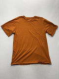 BCG Shirt Mens XL Orange Crew Neck Short Sleeve Basic Tee Cotton Casual Jersey