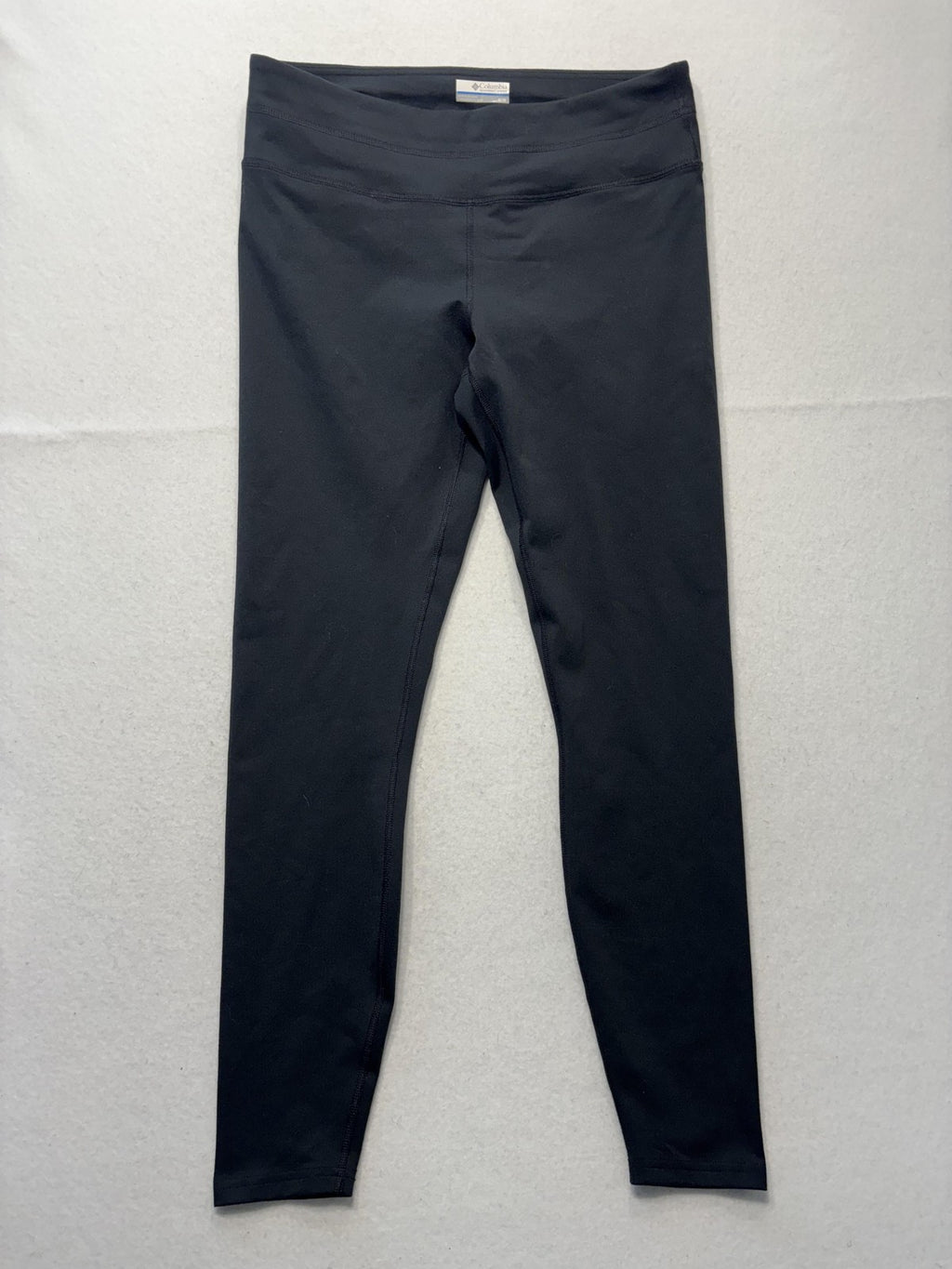 Columbia Leggings Womens Medium Black Stretch Knit Ankle Pull On Athletic Yoga