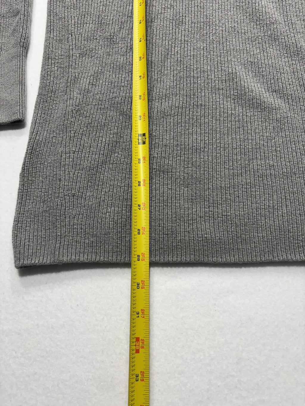 Lululemon Athletica Sweater Womens 2 Gray Mock Neck Long Sleeve Tunic Knit Slim