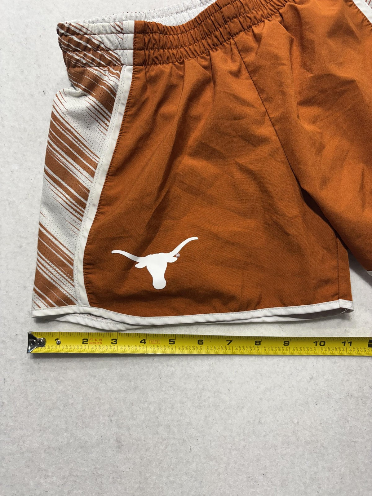 Texas Longhorns Shorts Womens XS Orange NCAA Track Field Nike Dri Fit Running