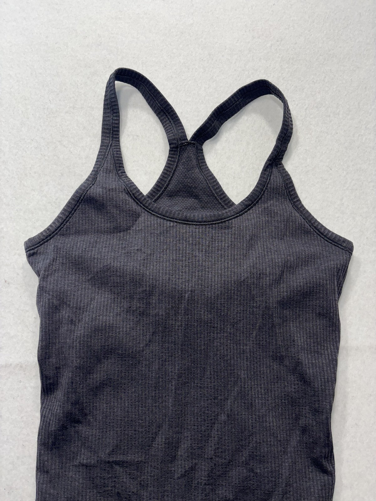 Lululemon Swiftly Tech Tank Womens 8 Gray Scoop Neck Racerback Built In Bra