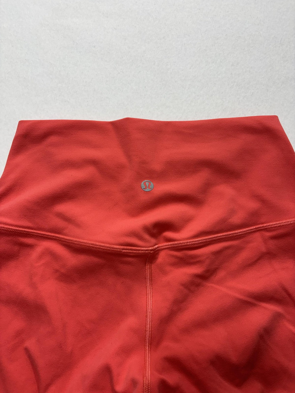 Lululemon Leggings Womens XS Red High Rise 26" Inseam Ankle Yoga Stretch Active