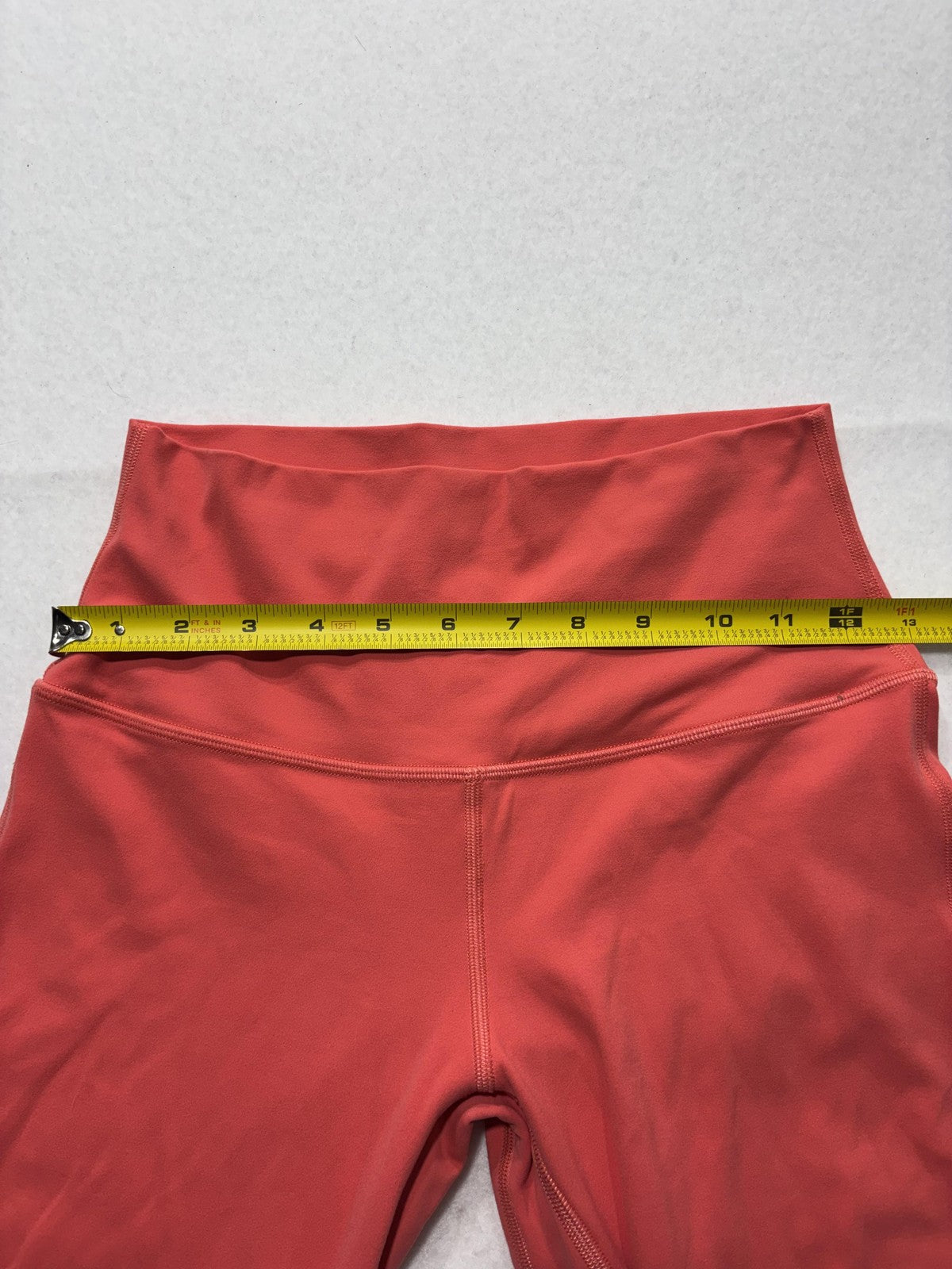 Lululemon Leggings Womens XS Red High Rise 26" Inseam Ankle Yoga Stretch Active