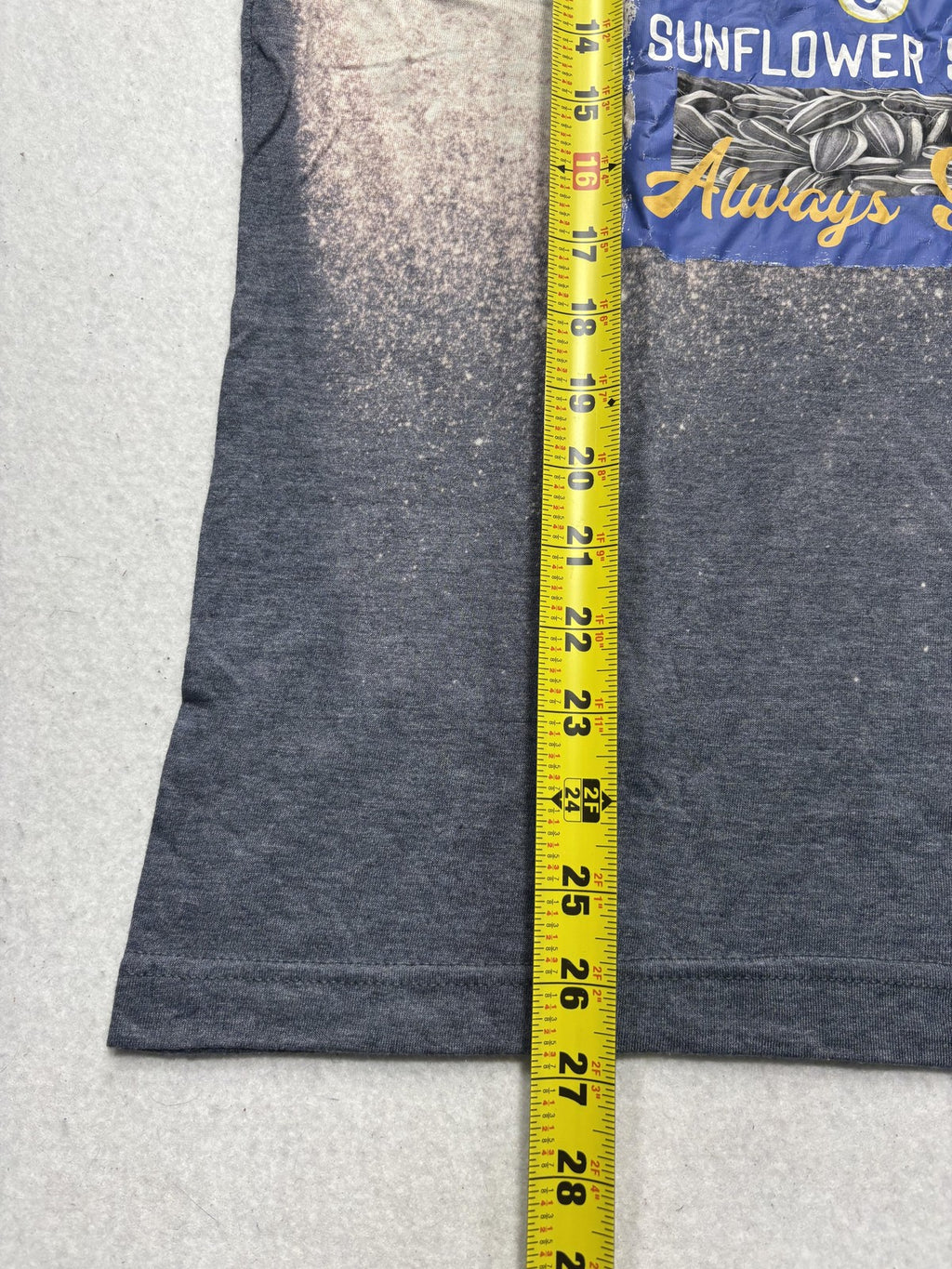 Tultex Shirt Womens Medium Gray Baseball Mamas Sunflower Seeds Graphic Tee