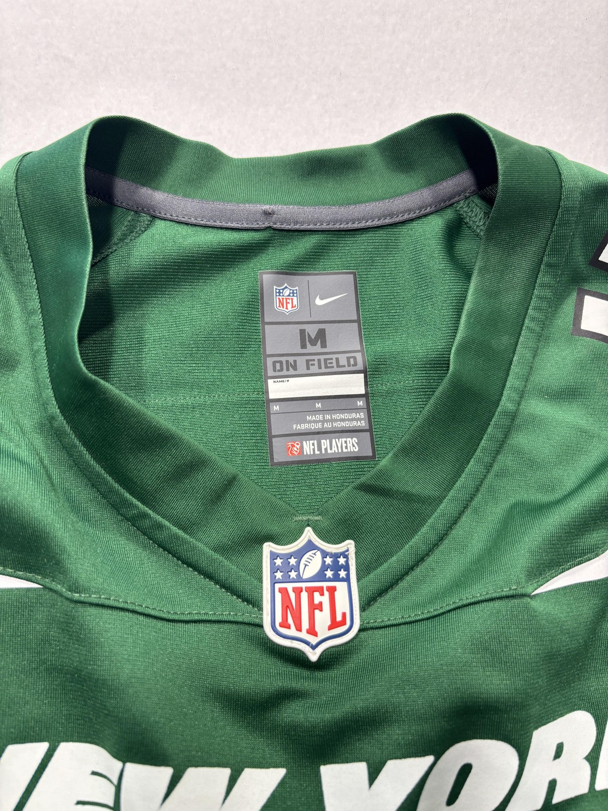 New York Jets Jersey Mens Medium Green NFL Football Nike Garrett Wilson 17