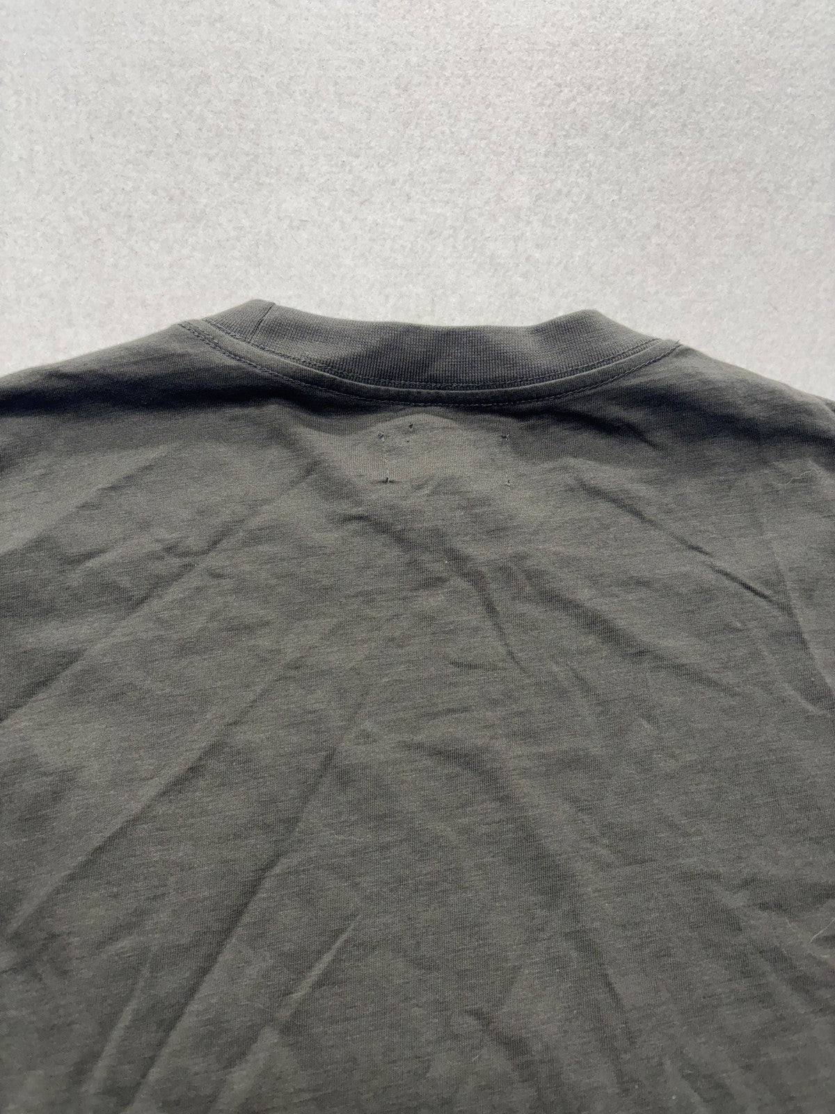 American Garage Shirt Mens Medium Gray Bonsai Tree Embroidered Graphic Tee