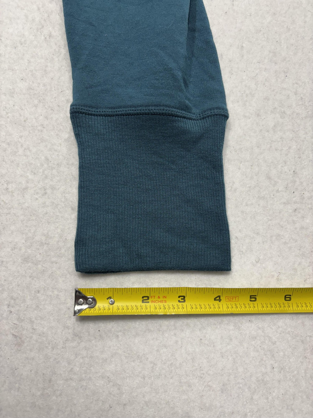 90 Degree By Reflex Tunic Sweatshirt Womens XXL Oceanic Teal Blue Fleece QB3910