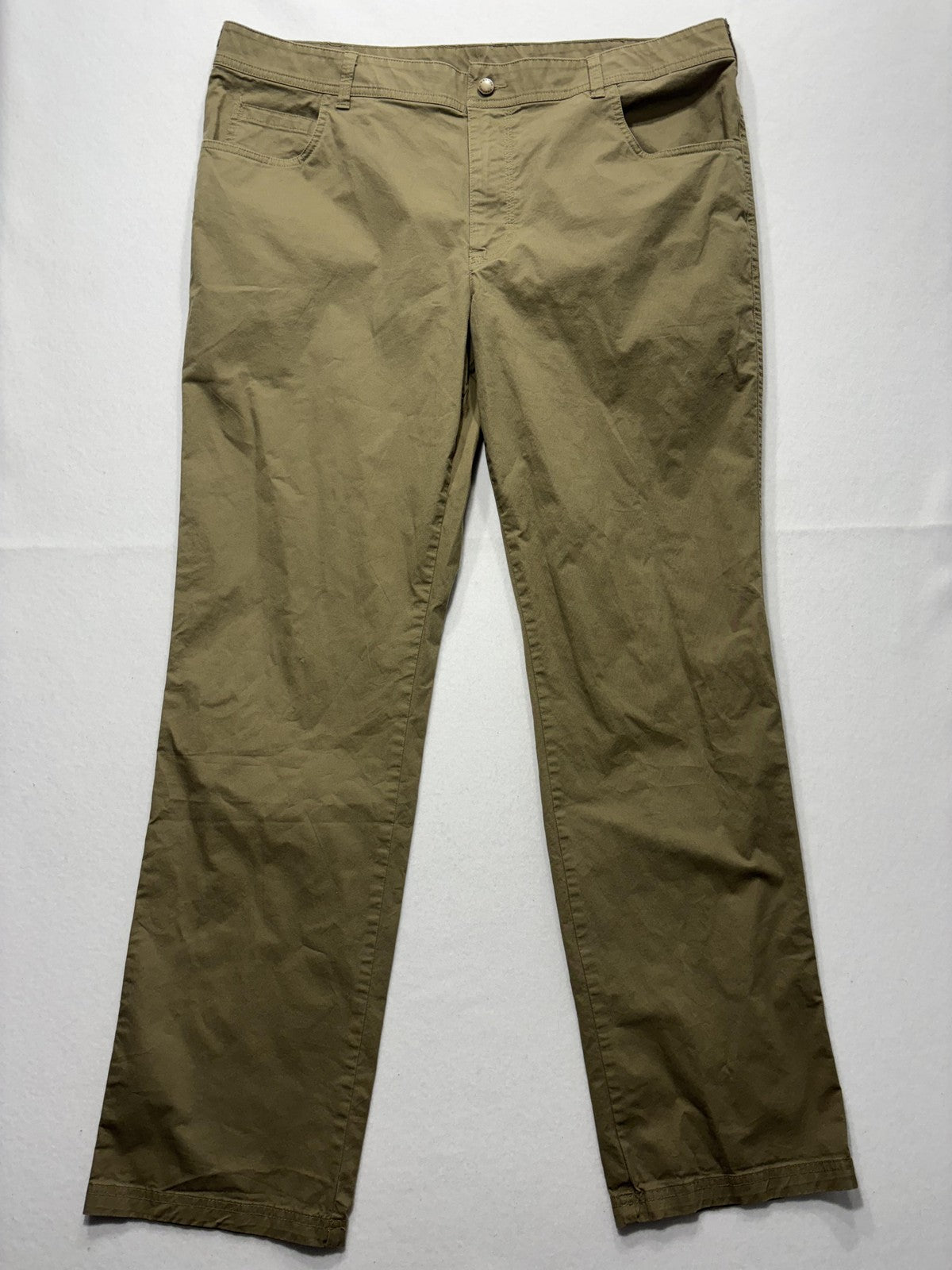 Columbia Khaki Pants Mens 40x34 Beige Regular Fit Stretch Casual Outdoor