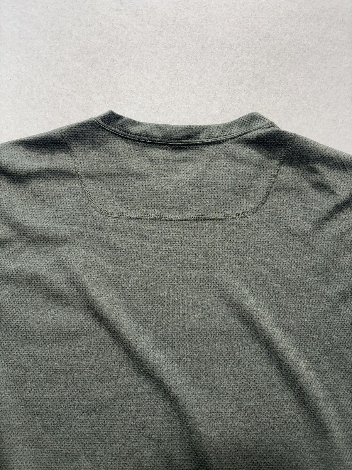 Columbia Omni-Wick Shirt Mens XL Green Long Sleeve Raglan Tee Lightweight Active