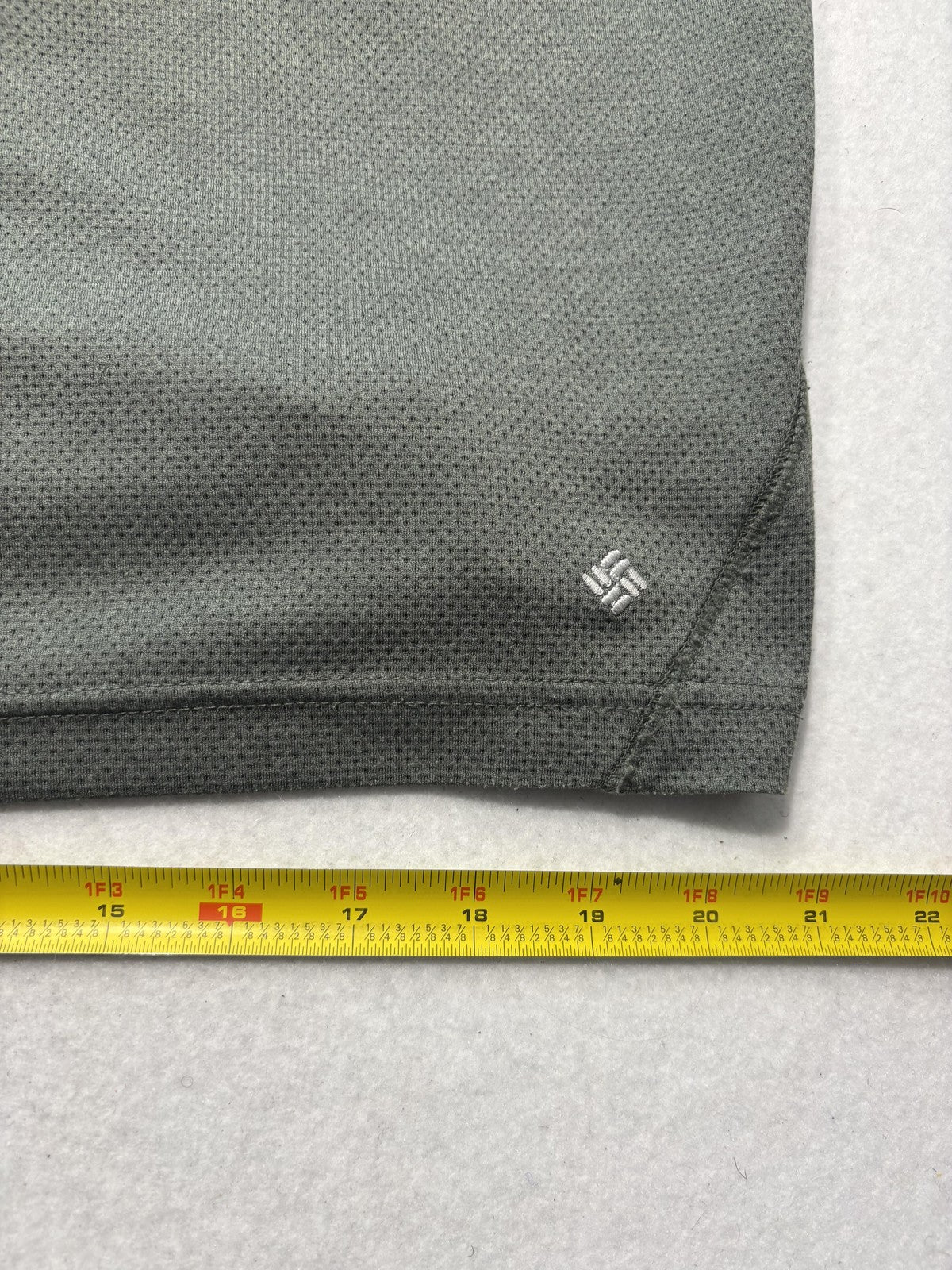 Columbia Omni-Wick Shirt Mens XL Green Long Sleeve Raglan Tee Lightweight Active