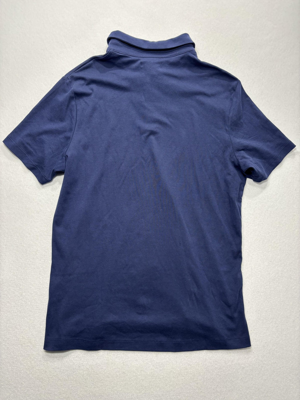 Banana Republic Polo Shirt Mens Large Blue Short Sleeve Jersey Regular Fit