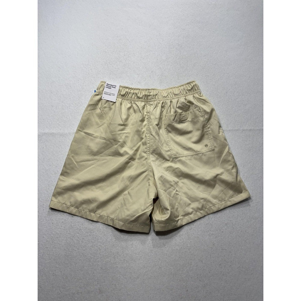 Nike Swim Shorts Mens Small Beige Standard Fit Above Knee Lined FN3307-229