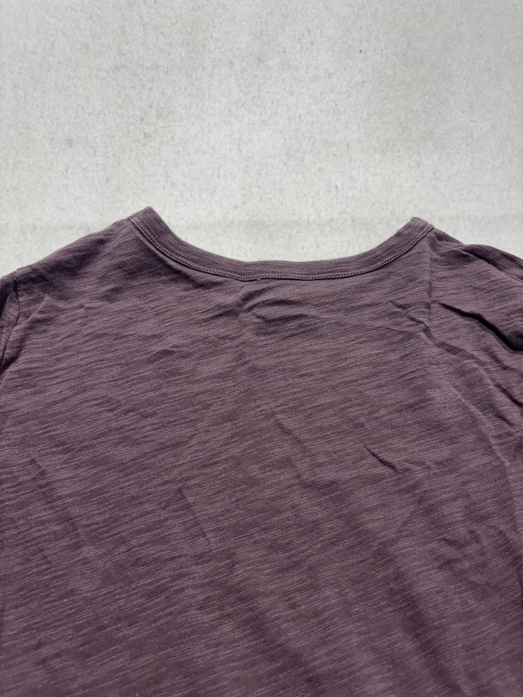 Old Navy Everywear Shirt Womens Small Purple Crew Neck Short Sleeve Tee Casual