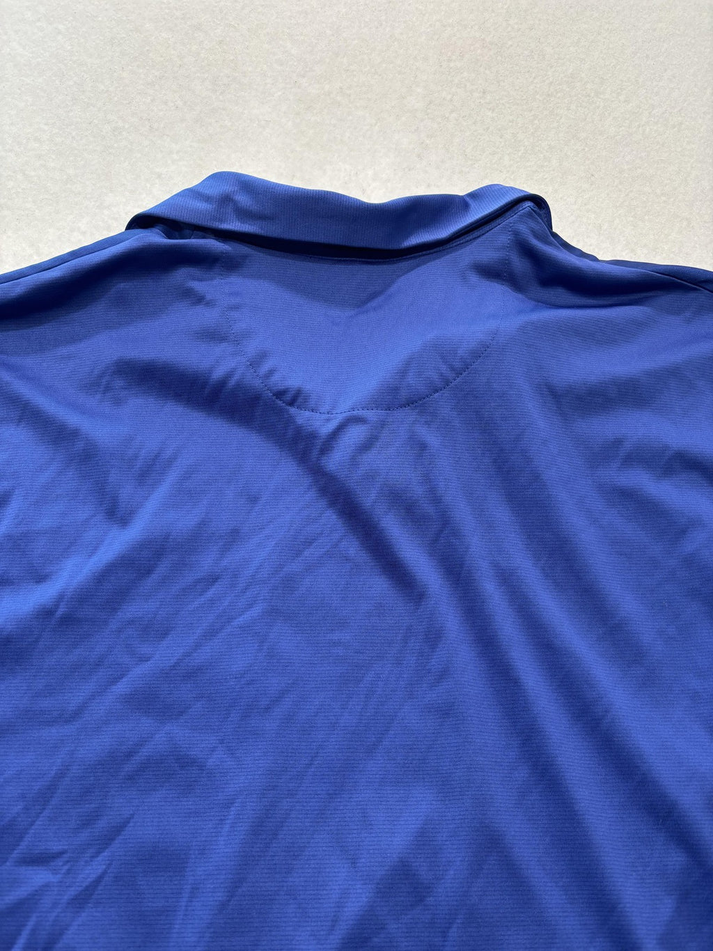 Ben Hogan Performance Polo Shirt Mens 2XL Blue Mesh Golf Short Sleeve Athletic