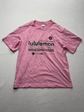 Champion Beast Shirt Mens Medium Pink Lululemon Start Where You Are Tee