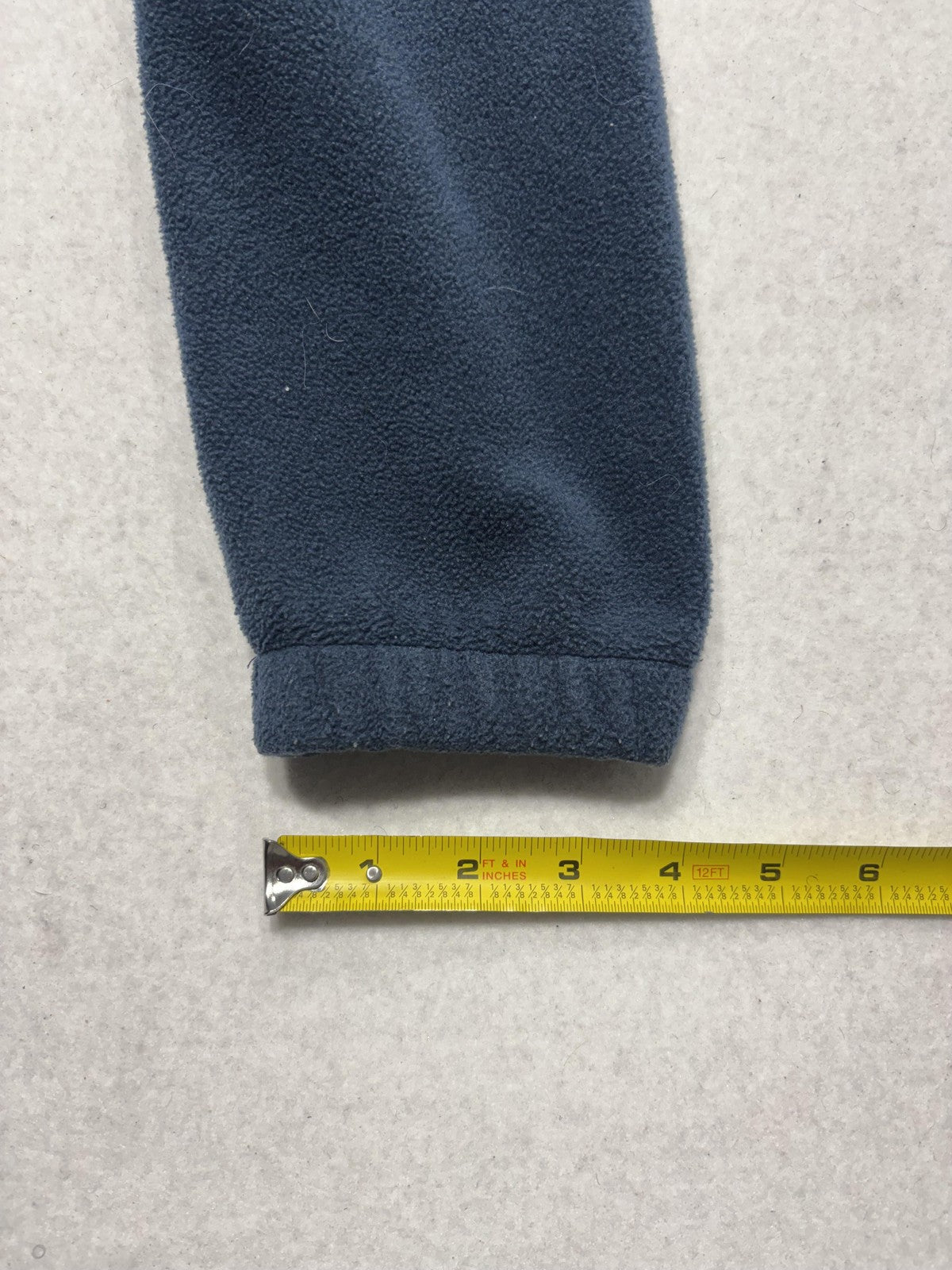Columbia Jacket Womens M Blue Fleece Full Zip Stand Collar Pockets Outdoor