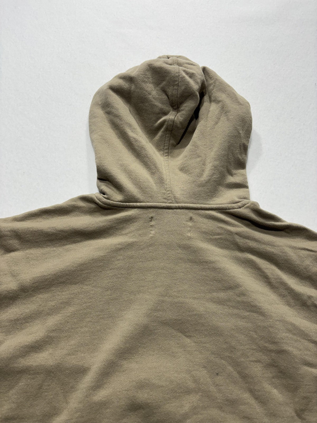 Everlane Hoodie Womens Small Beige Organic Cotton Terry Raglan Pullover Top