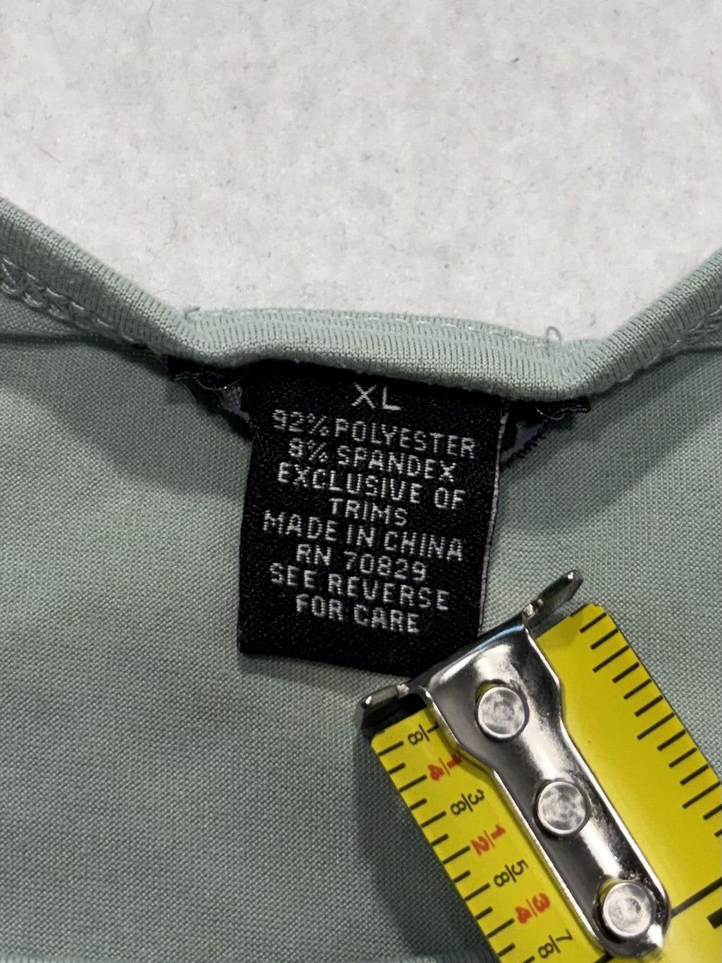 Rue21 Tank Top Juniors XL Green Scoop Neck Stretch Jersey Basic Casual Summer