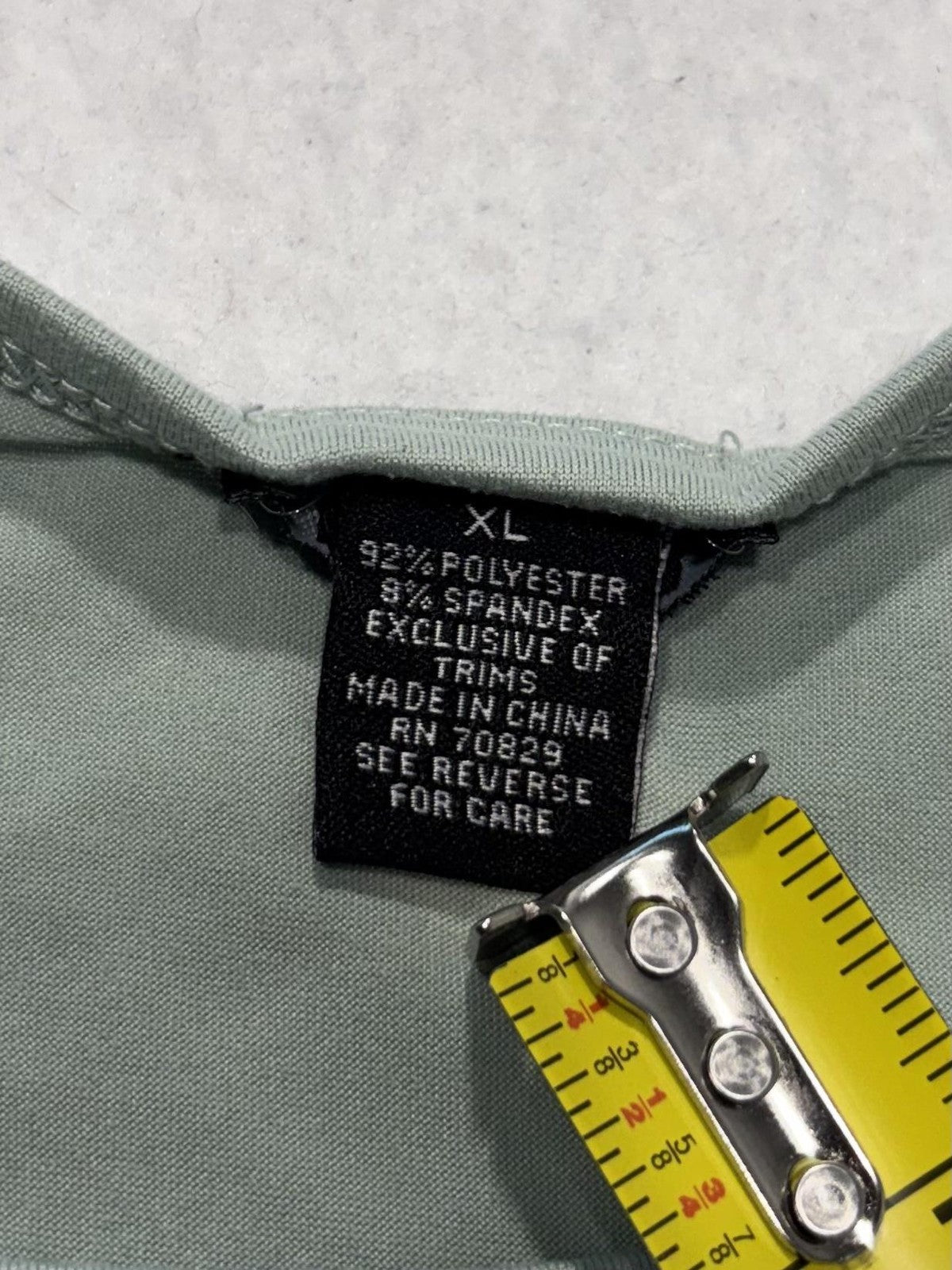 Rue21 Tank Top Juniors XL Green Scoop Neck Stretch Jersey Basic Casual Summer