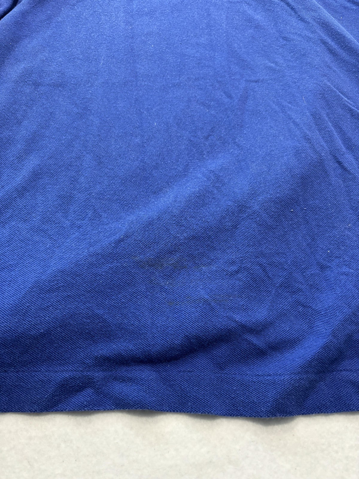 Lacoste Polo Shirt Mens 4XL Blue Classic Fit Pique Cotton Short Sleeve Logo