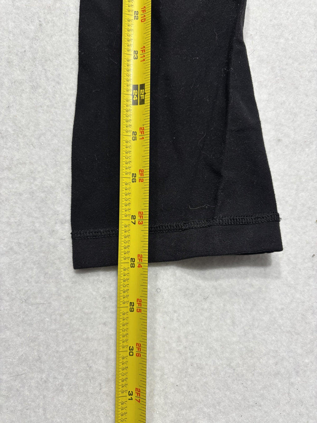Lululemon Leggings Womens 6 Black 21.5" Inseam Capri Yoga Stretch Athletic Pants