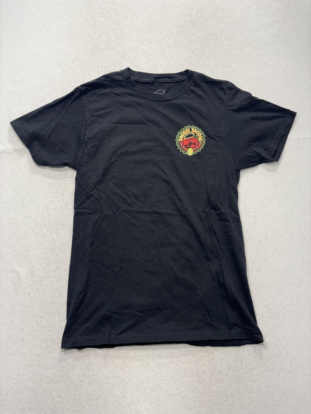 Neon Riot Shirt Mens Small Black Tacos Tacos Taco Truck Graphic Tee Los Angeles