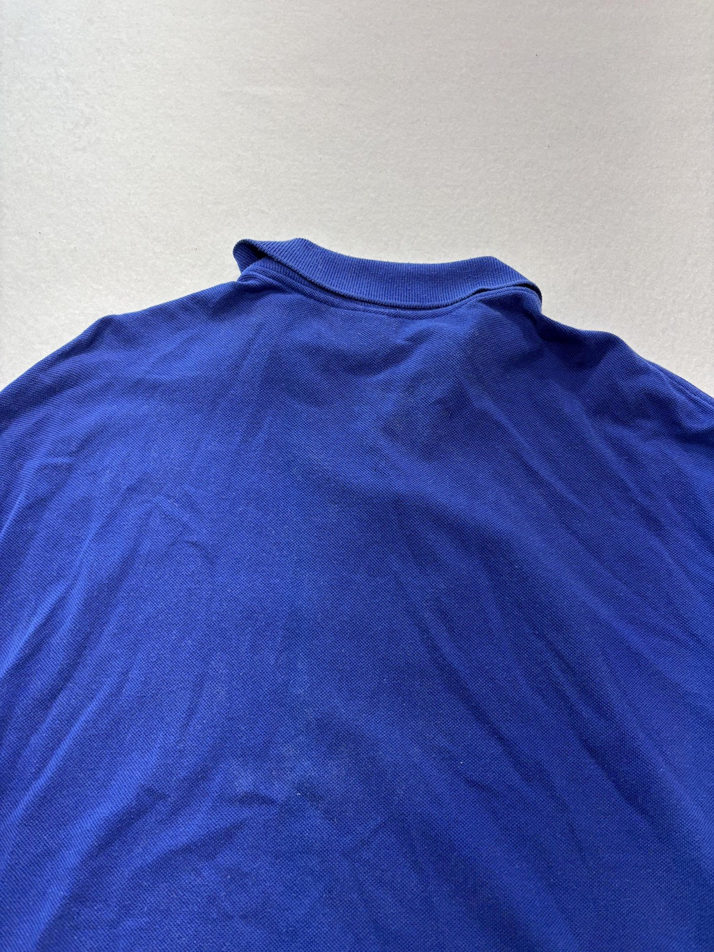 Lacoste Polo Shirt Mens 4XL Blue Classic Fit Pique Cotton Short Sleeve Logo