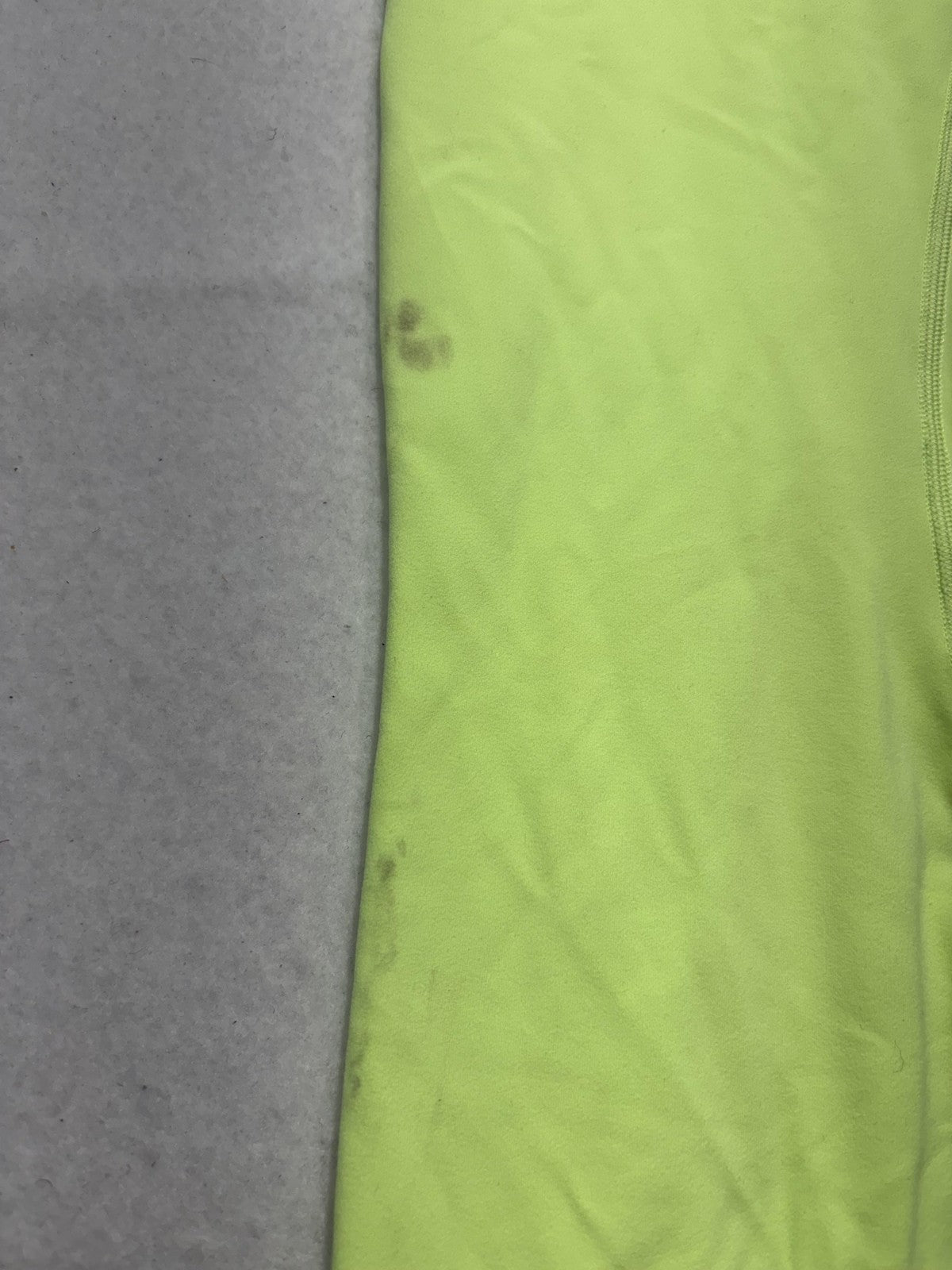 Lululemon Leggings Womens 8 Yellow High Rise Ankle Stretch Yoga Athletic Pants