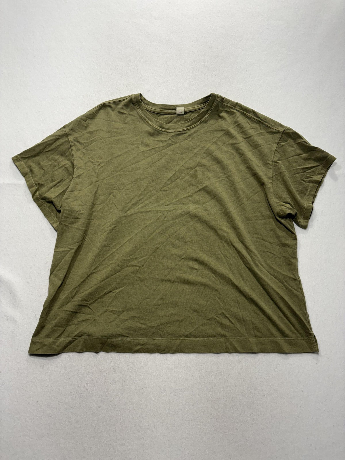 Old Navy Shirt Mens 2XL Green Vintage Tee Crew Neck Short Sleeve Basic Casual