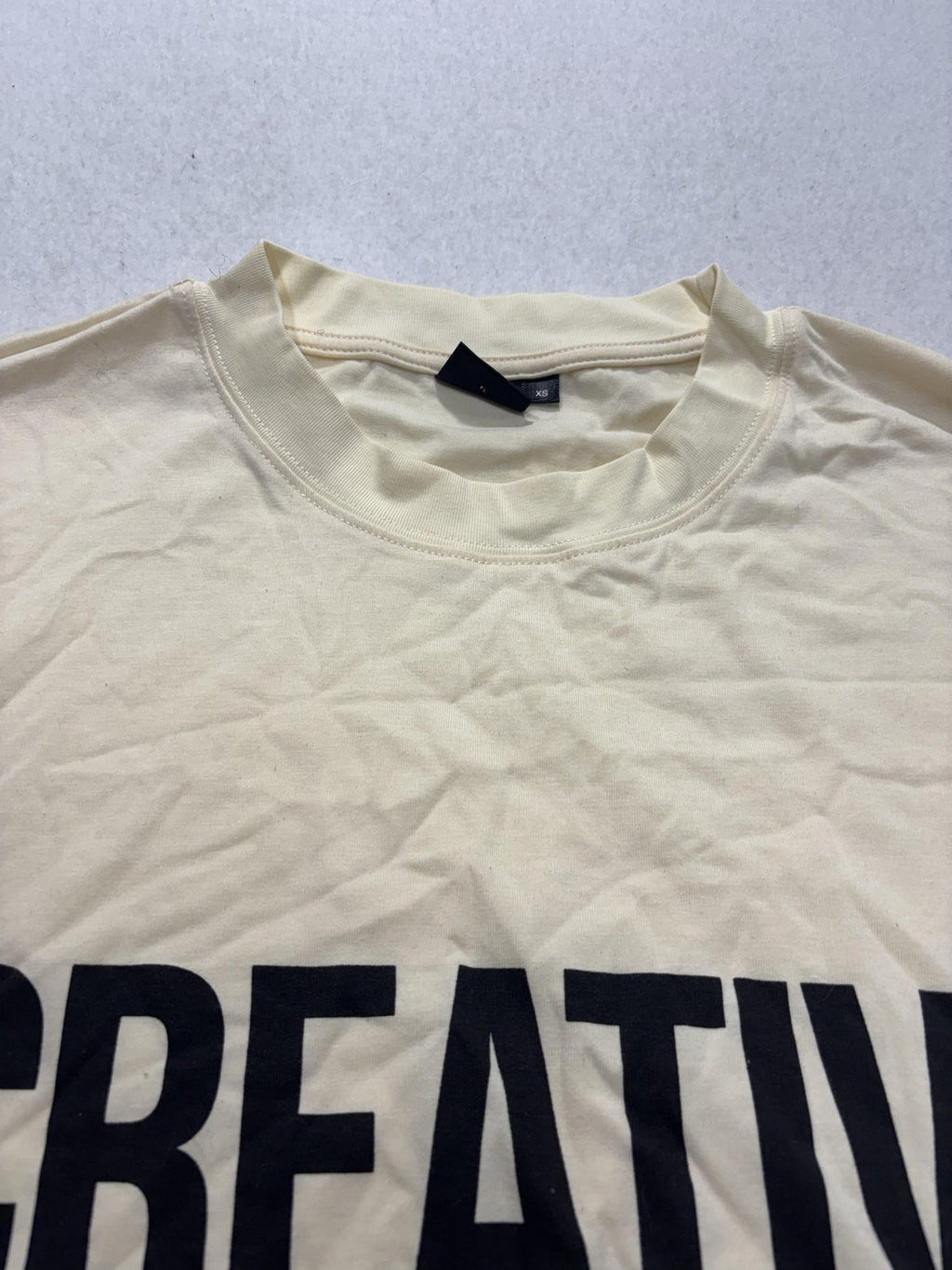 SUMWON Creative Director Graphic Tee Mens XS White Stretch Jersey T-Shirt