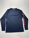 Columbia PFG Omni-Shade Shirt Mens Large Blue Long Sleeve Fishing UV Protection
