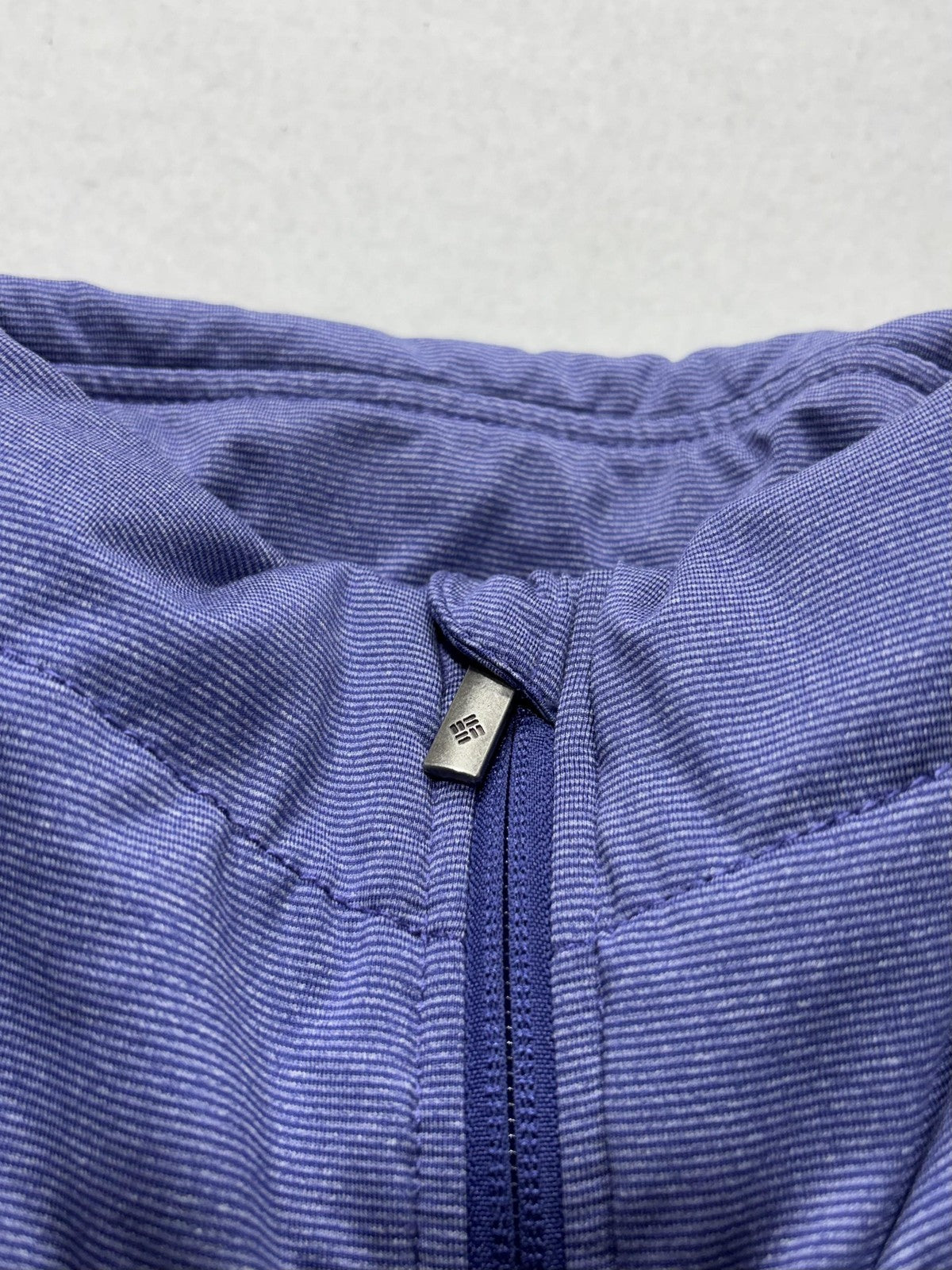 Columbia Vest Womens XS Purple Quilted Insulated Full Zip Stand Collar Outdoor
