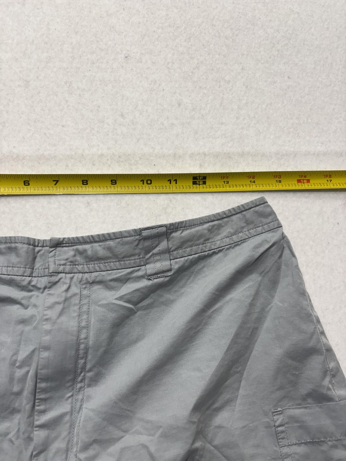 Banana Republic Shorts Womens 8 Gray Chino 4" Inseam Casual Pockets Summer