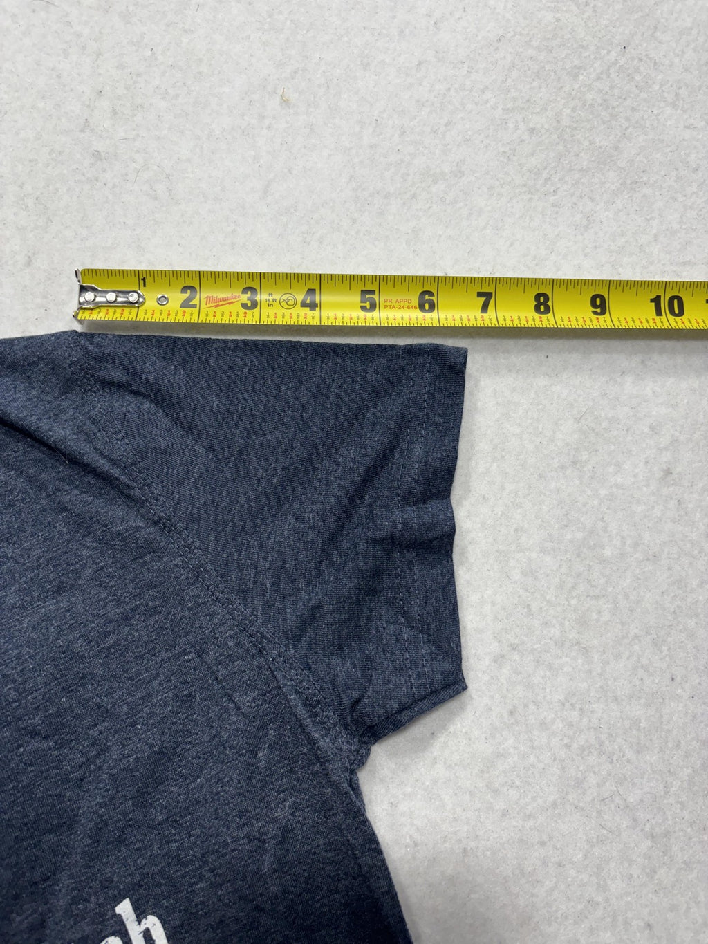 TEEMAX Shirt Womens Medium Blue Cape Ann Whale Watch Graphic V Neck Tee Casual