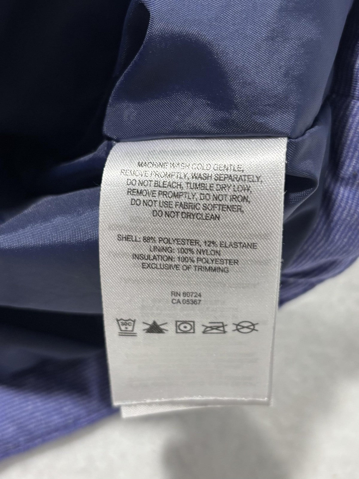 Columbia Vest Womens XS Purple Quilted Insulated Full Zip Stand Collar Outdoor
