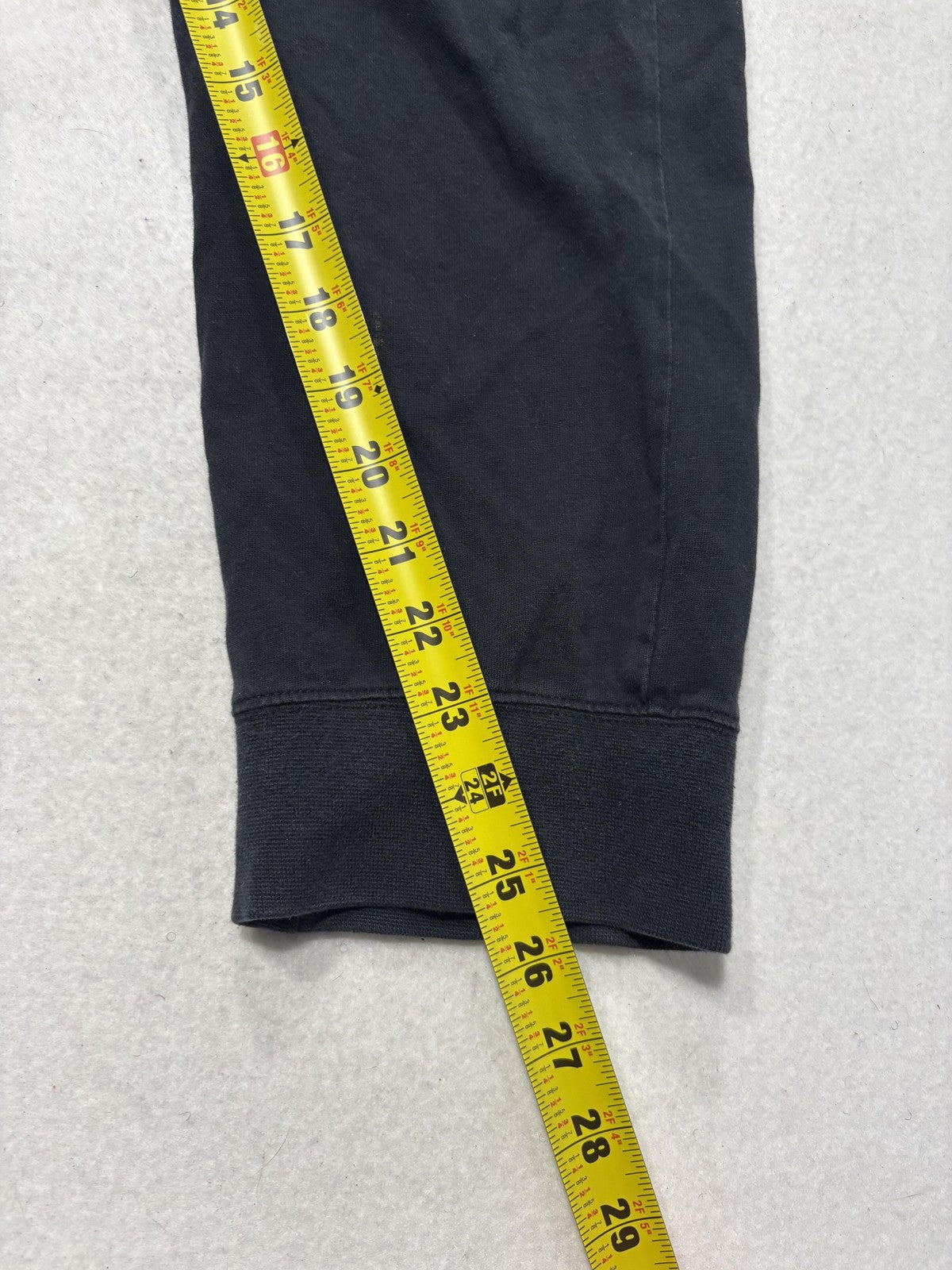 Nike Jogger Pants Mens XL Black Cotton Elastic Waist Tapered Athletic Pockets