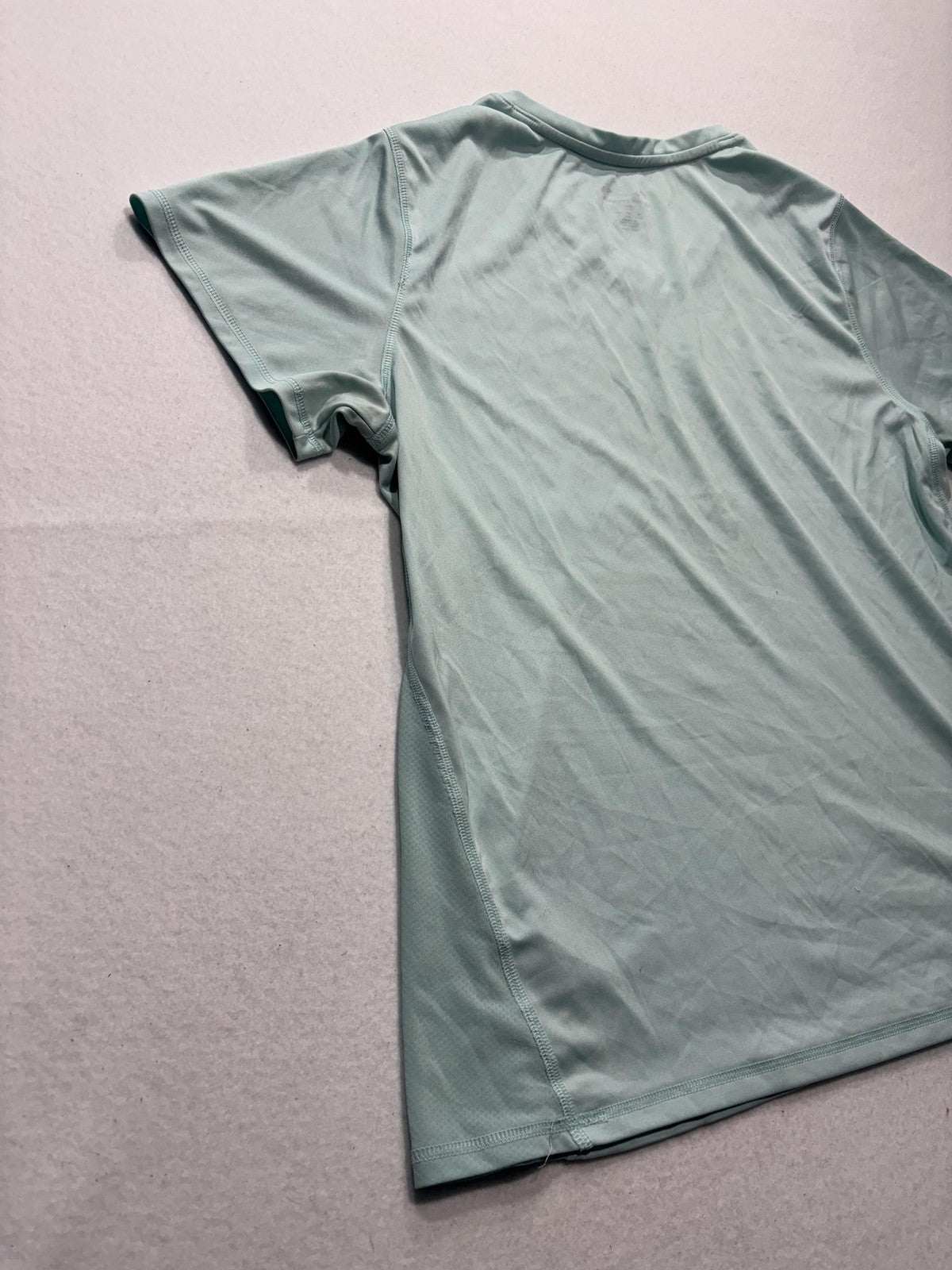 Champion Shirt Womens 2XL Green V Neck Short Sleeve Moisture Wicking Top