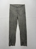 Lululemon Leggings Womens 6 Gray High Rise 27.5" Inseam Ankle Yoga Stretch Knit