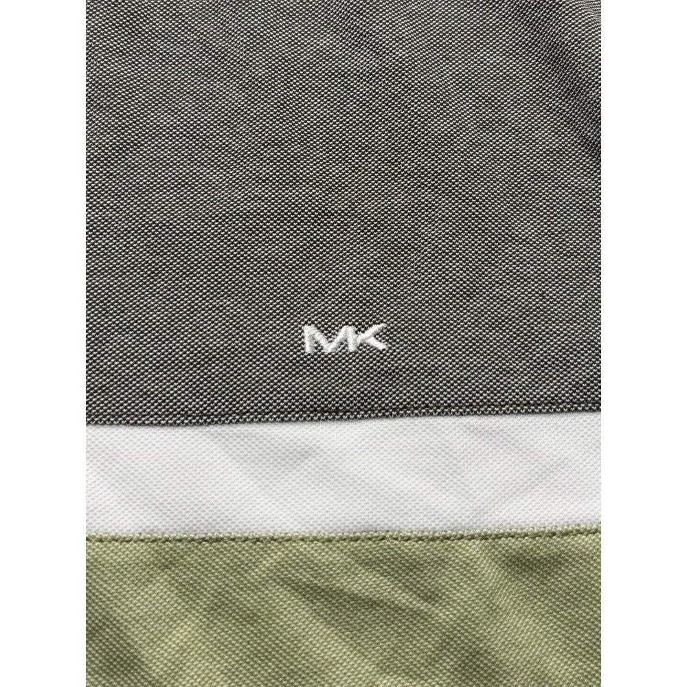 Michael Kors Shirt Mens Large Multicolor Colorblock Ringer T-Shirt Short Sleeve