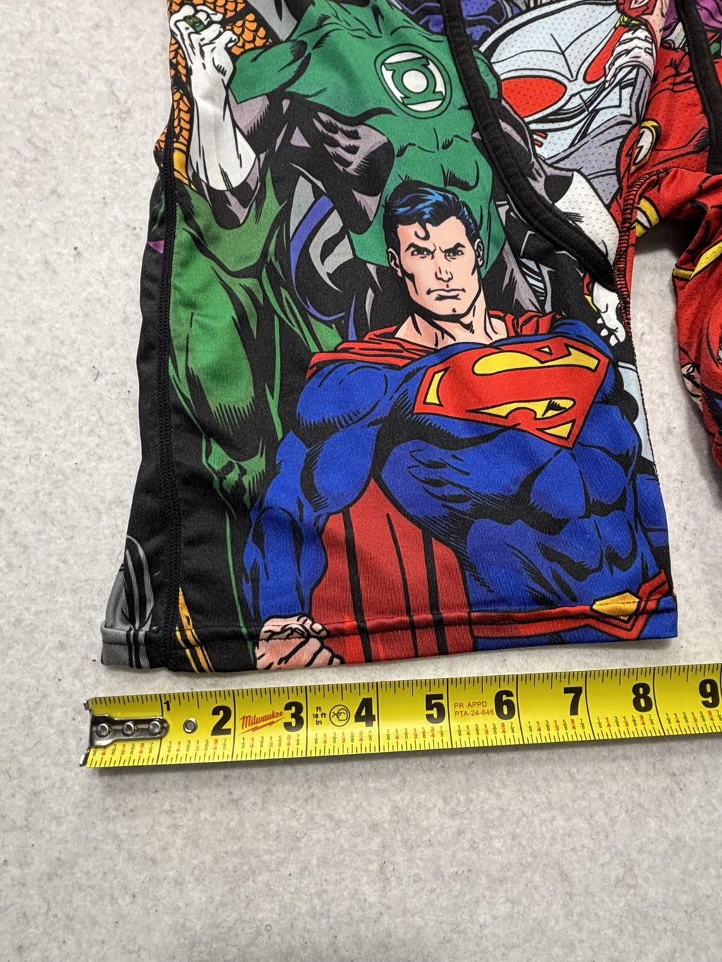 PSD Boxer Briefs Mens Medium Multicolor Justice League Batman Superman Flash