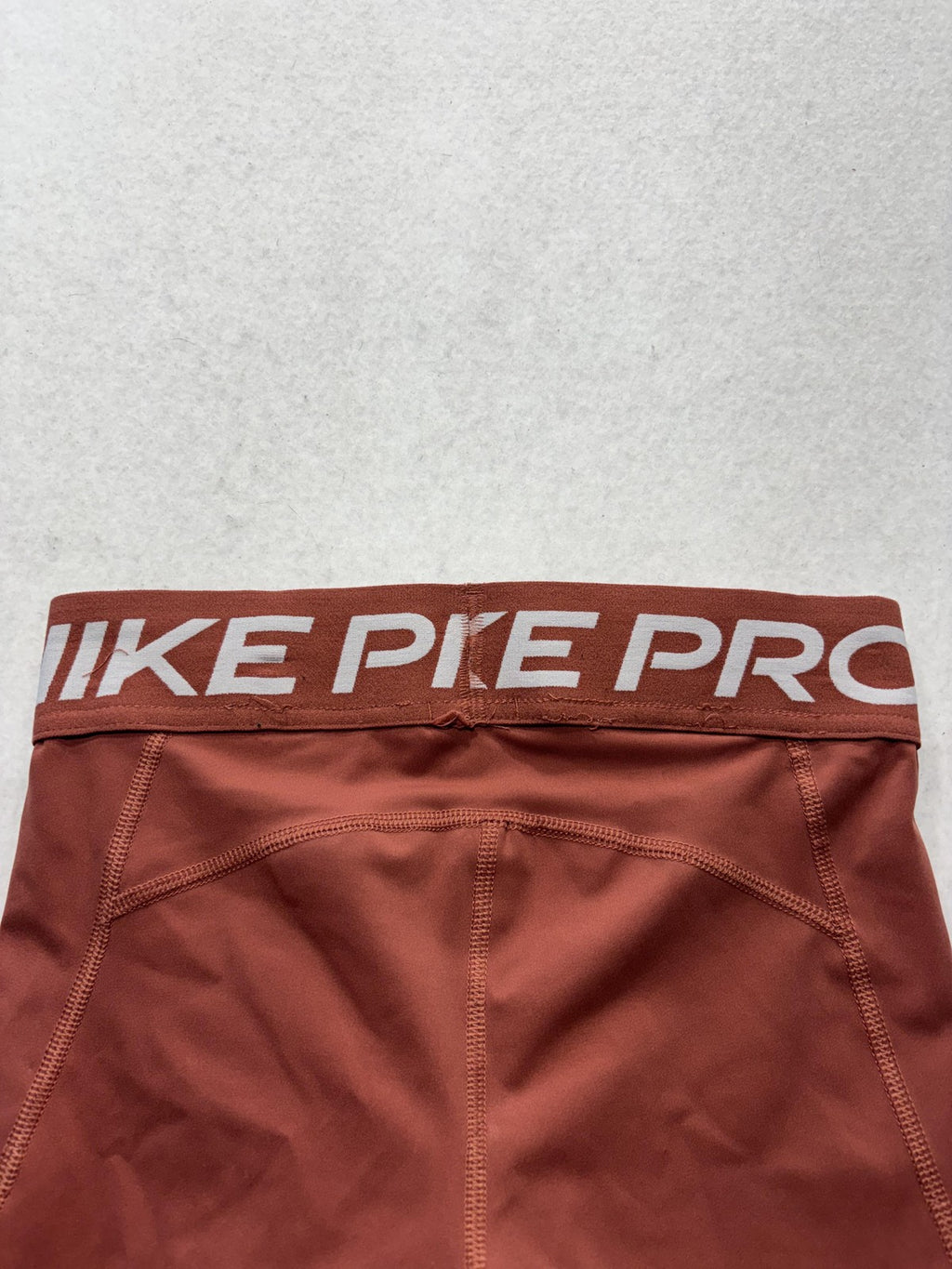 Nike Pro Compression Shorts Womens XS Orange 3" Inseam 445591-727