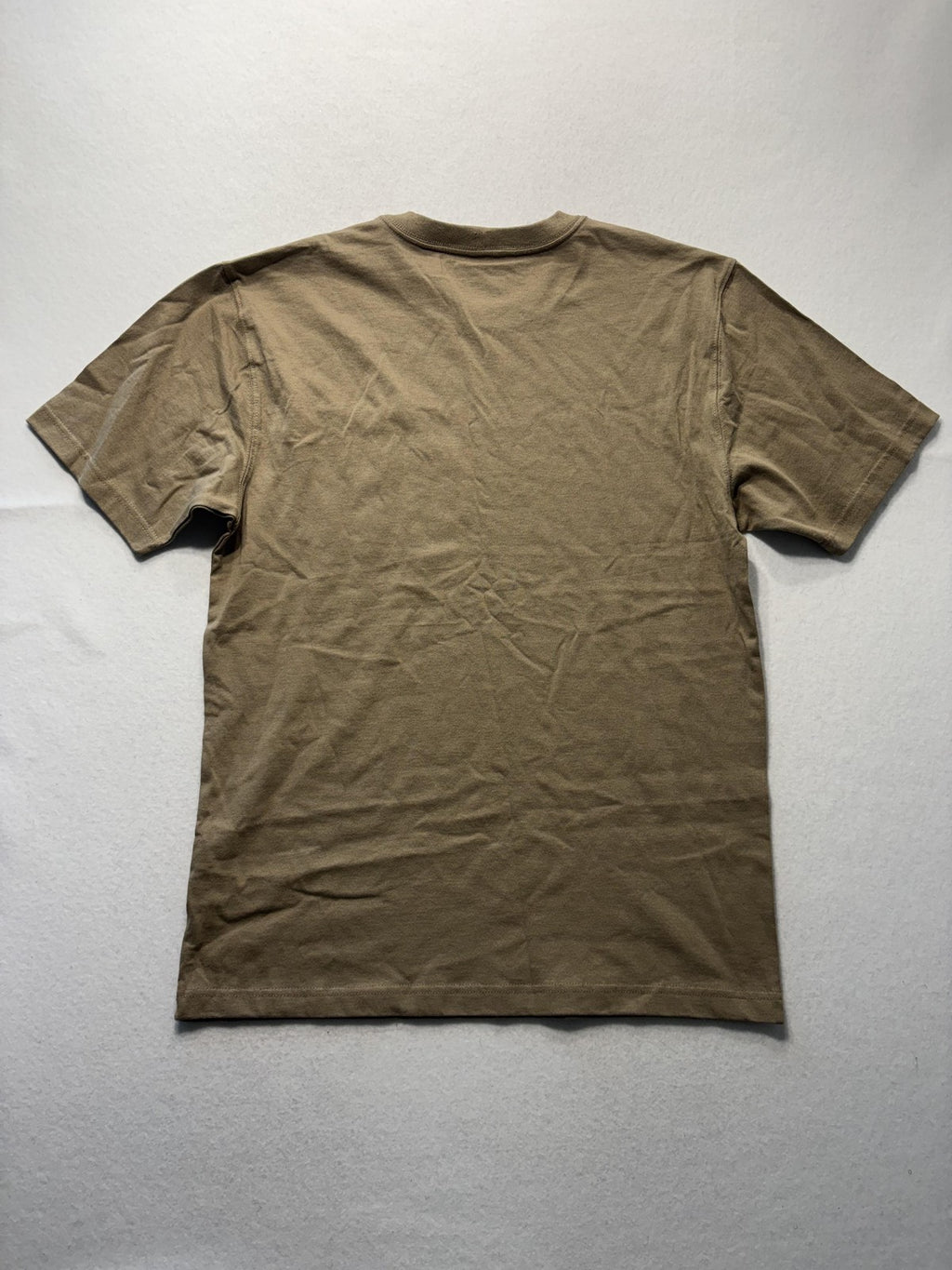 Carhartt Shirt Mens Small Brown Loose Fit Pocket T-Shirt Short Sleeve Workwear