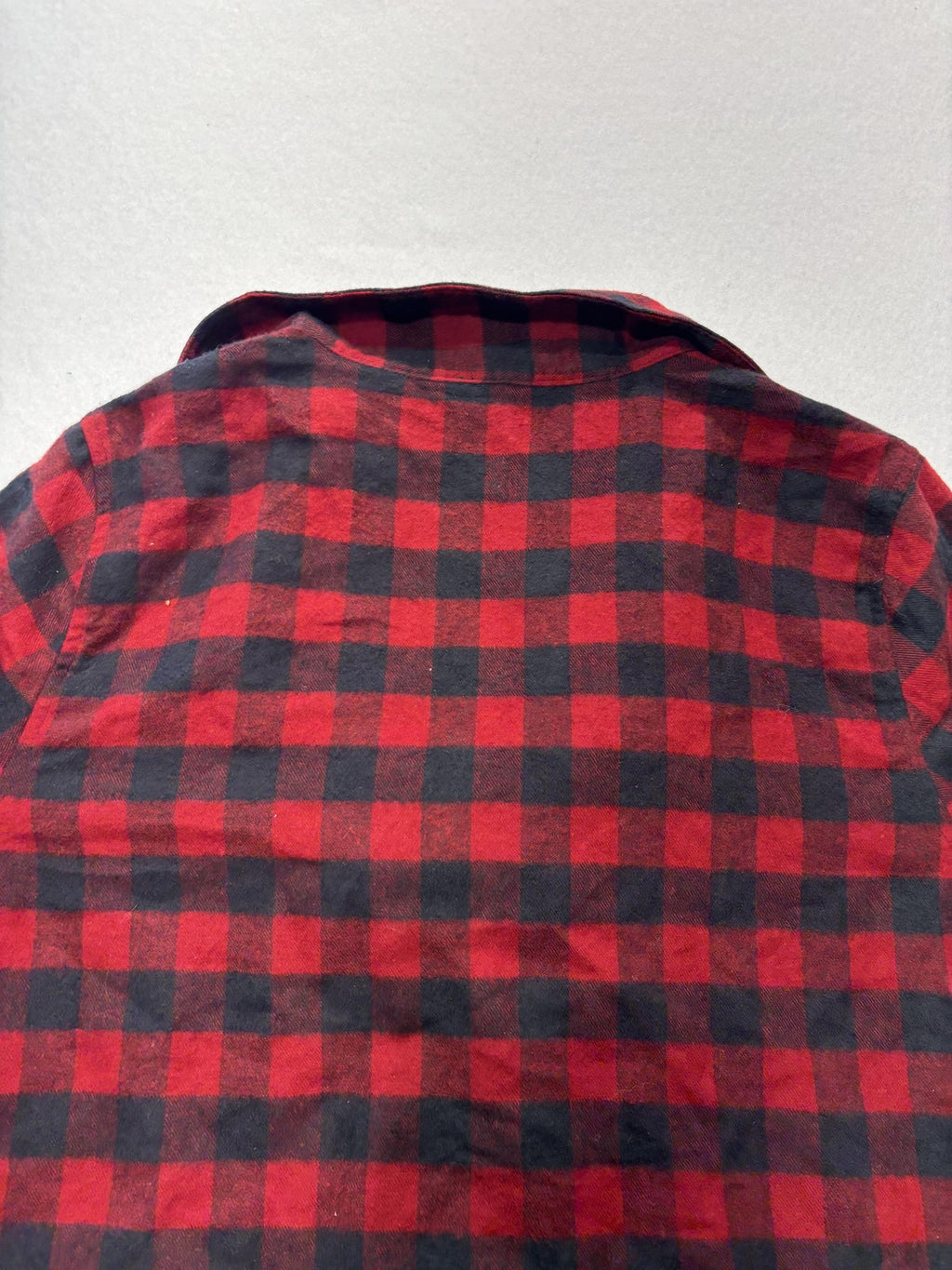L.L. Bean Shirt Mens Medium Red Plaid Flannel Long Sleeve Button Up Casual
